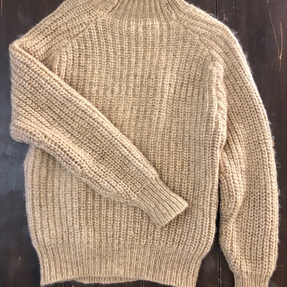 Vintage caramel cord turtleneck | MED - Picture 3 of 3